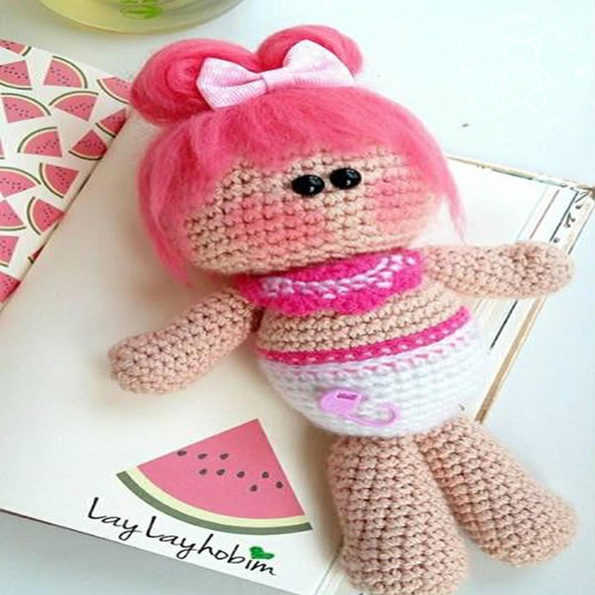 Amigurumi TürkiyeKız Bebek Tarifi