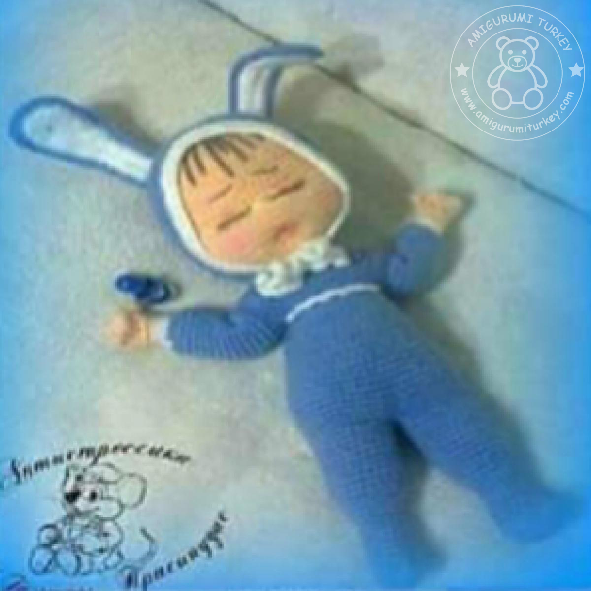 Amigurumi TürkiyeUyuyan Bebek Tarifi