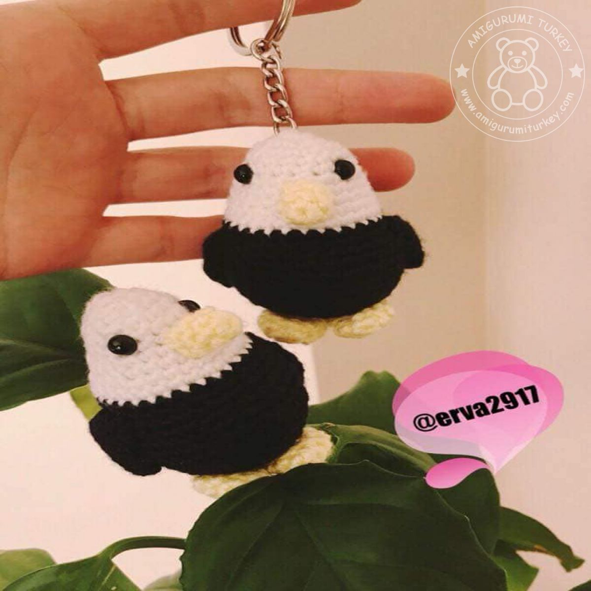 Amigurumi TürkiyeAnahtarlık Yavru Kartal Tarifi