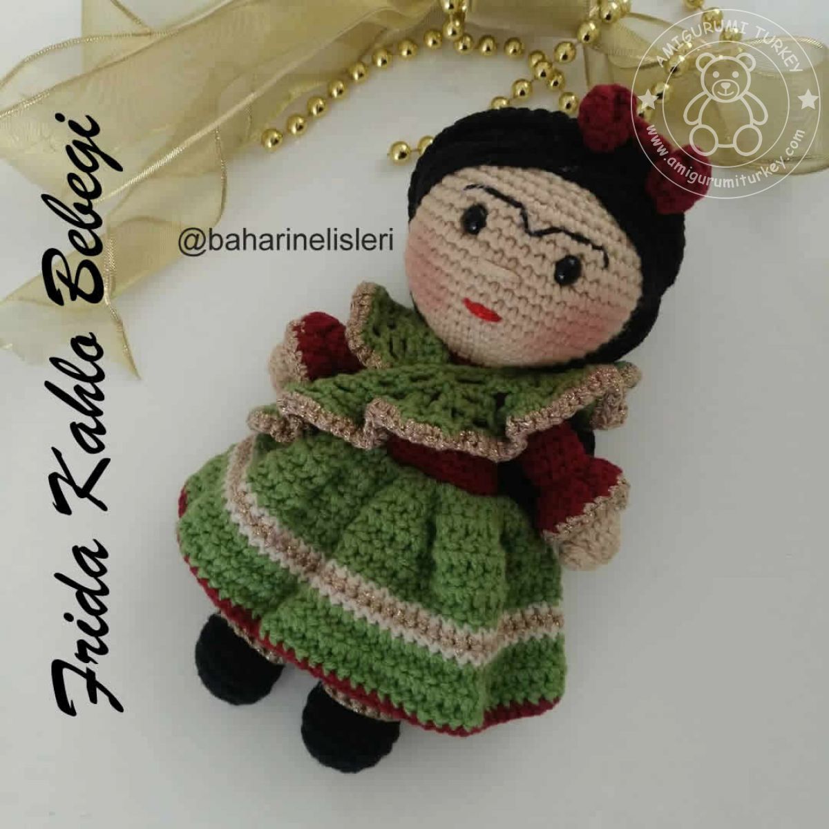 Amigurumi TürkiyeFrida Kahlo Bebek Tarifi
