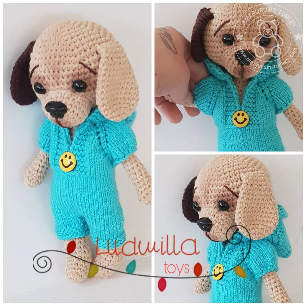 Amigurumi TürkiyeKöpüş (köpek) Tarifi