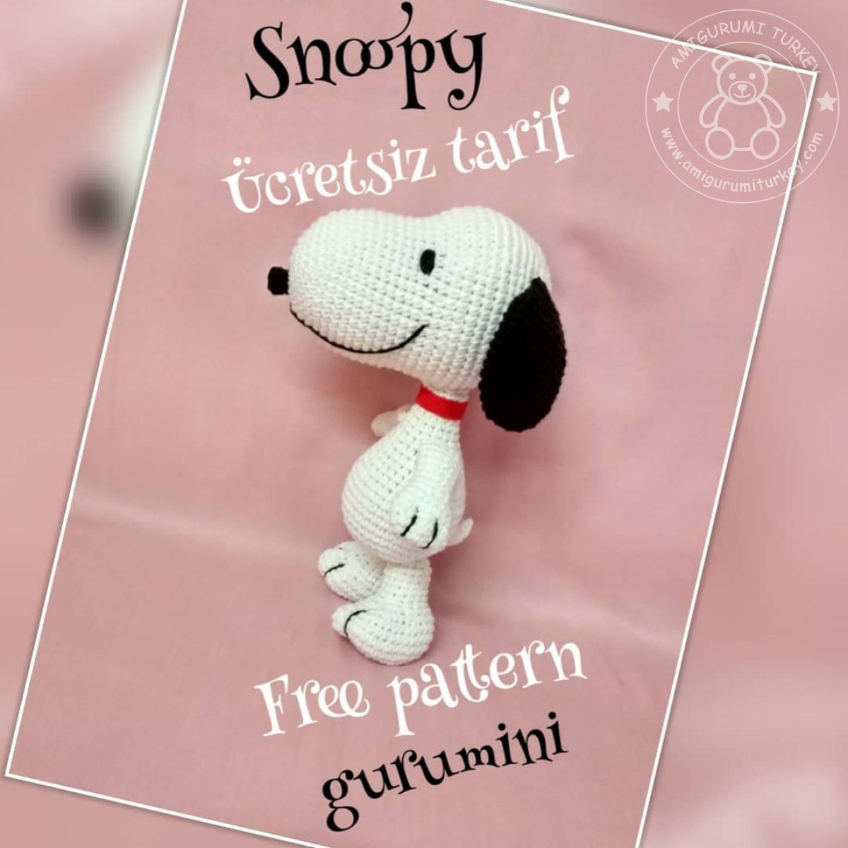 Amigurumi TürkiyeKöpek Snoopy Tarifi