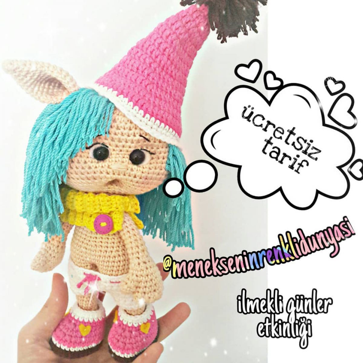 Amigurumi TürkiyeBebek Elf Tarifi