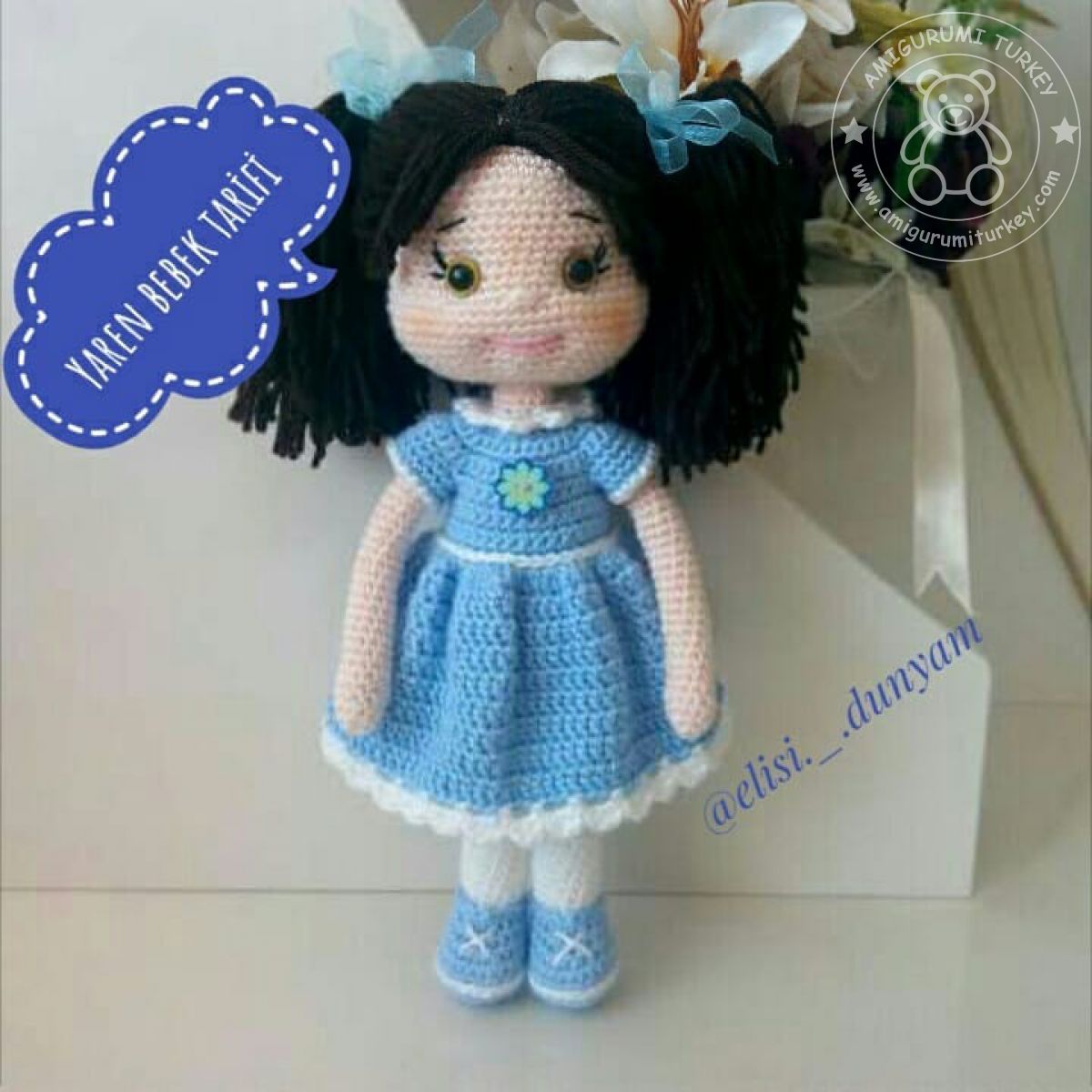 Amigurumi TürkiyeYaren Bebek Tarifi
