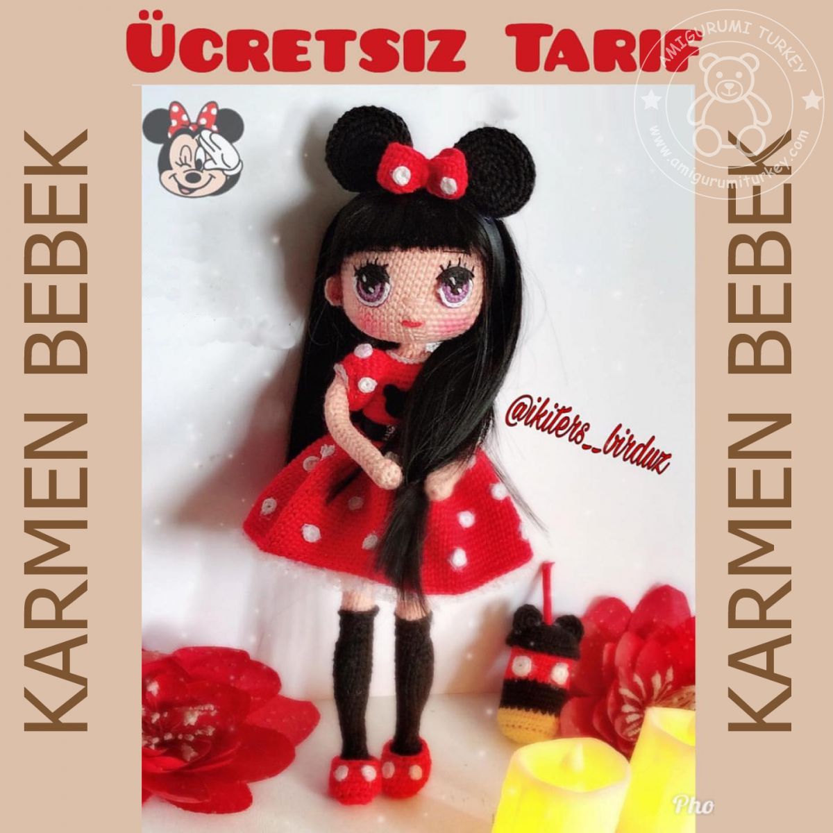 Amigurumi TürkiyeKarmen Bebek Tarifi