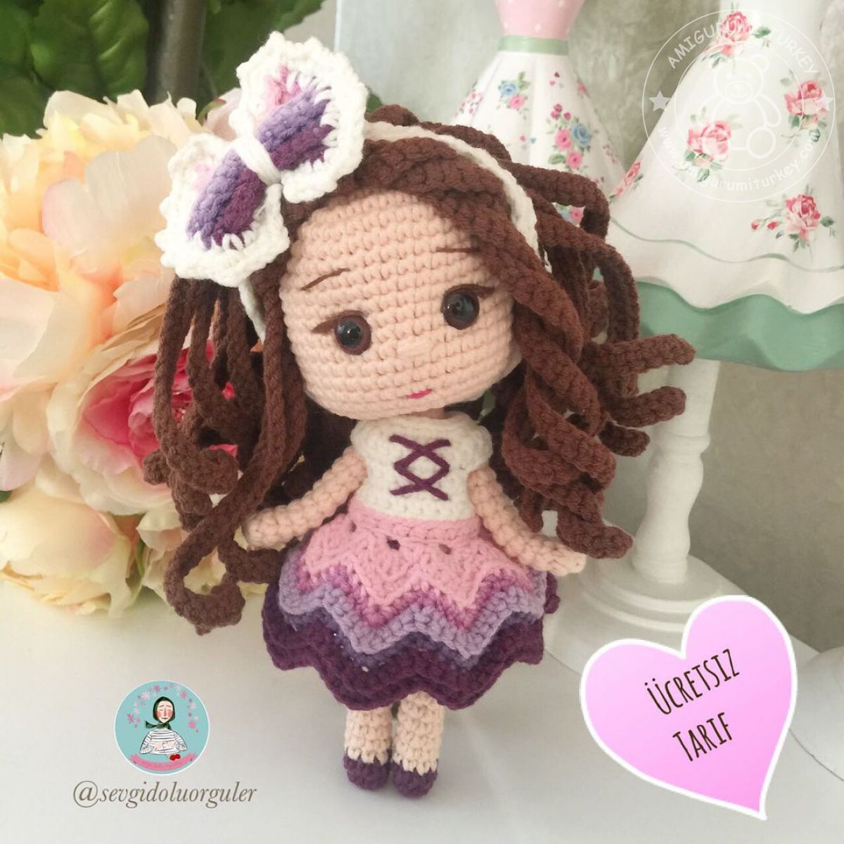 Amigurumi TürkiyeTelli Minik Bebek Tarifi