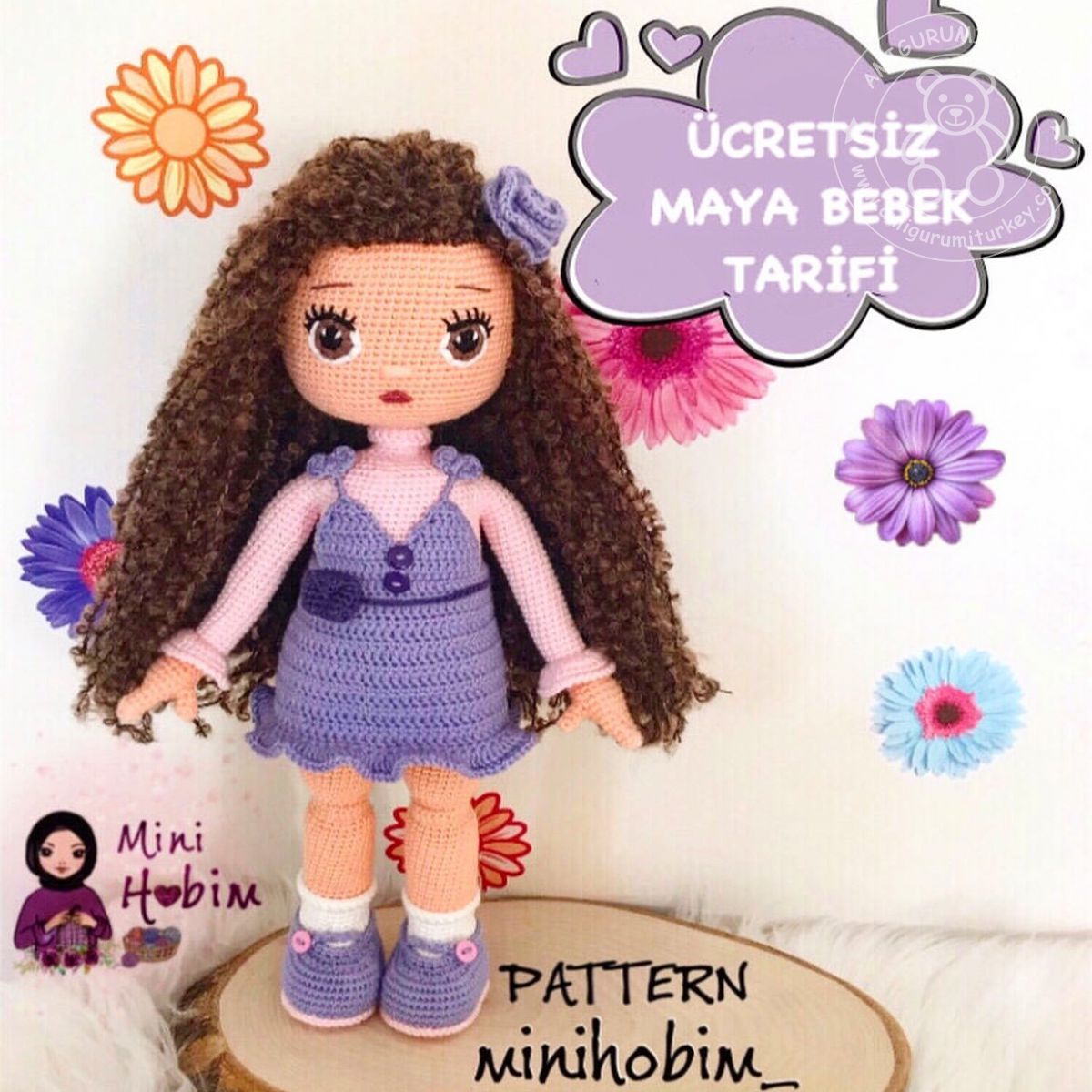 Amigurumi TürkiyeMaya Bebek Tarifi