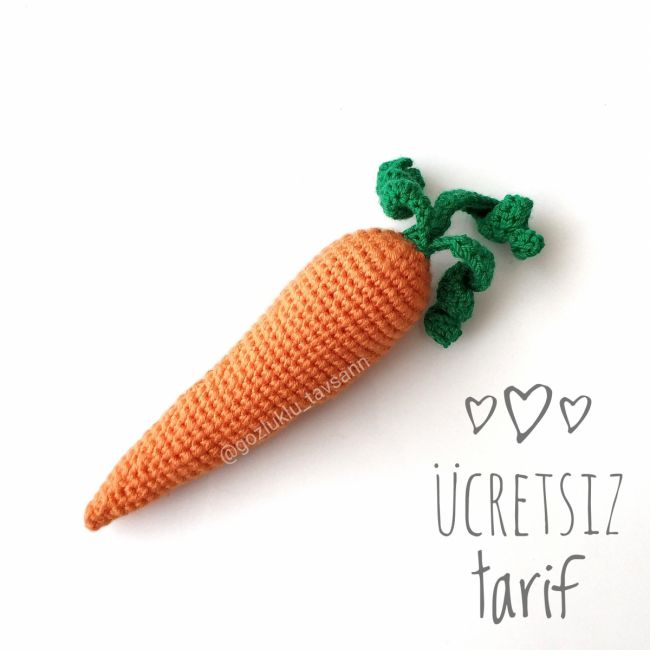 Amigurumi havuÃ§ tarifi