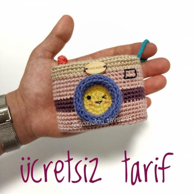 Amigurumi FotoÄŸraf Makinesi Tarifi