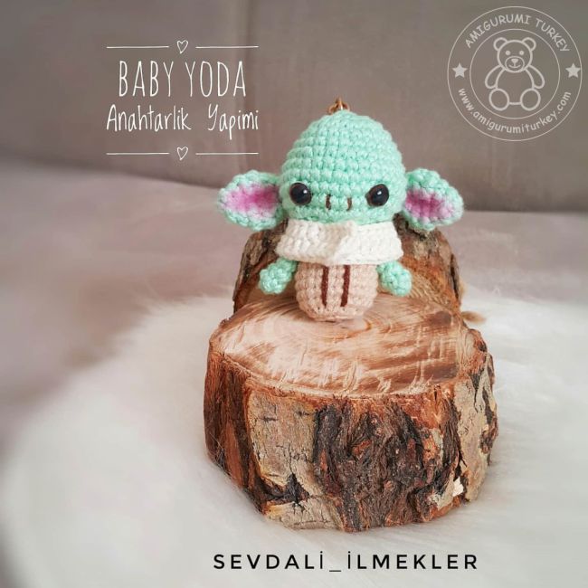 Baby Yoda AnahtarlÄ±k