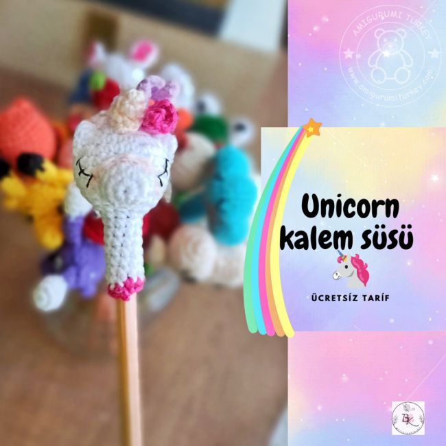 Unicorn kalem süsü