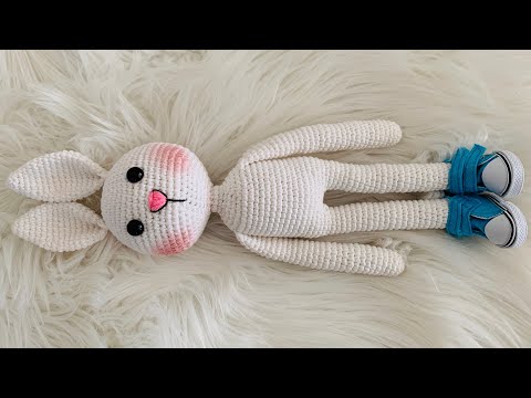 157# Amigurumi dikişsiz tavşan 2. Bölüm