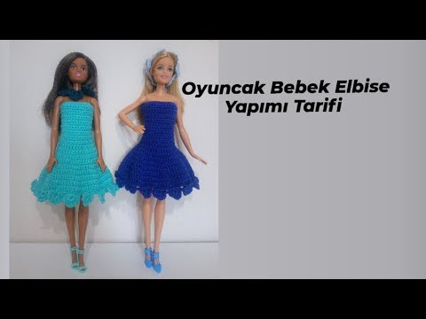 Barbie Bebek Elbise Yapımı