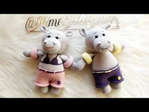 Amigurumi Yüzücü Hipo Yapımı Bölüm 1 @Minicikhobim