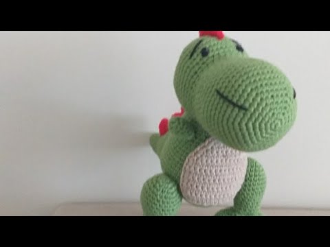 amigurumi trex dinazor yapılışı 1. bölüm kol ve kafa #keşfet #amigurumi