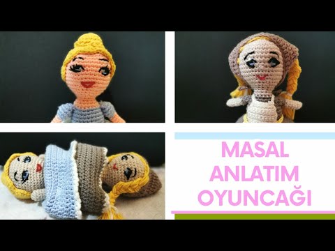 amigurumi Sindirella masal kuklası yapımı 3.bölüm