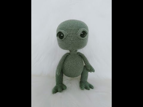 Amigurumi Yoda Bebek Örüyoruz 4. Bölüm // Amigurumi Yoda Baby We Knit Episode 4