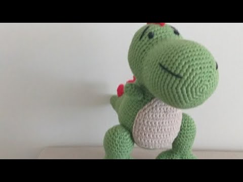 amigurumi trex dinazor yapılışı 2. bölüm