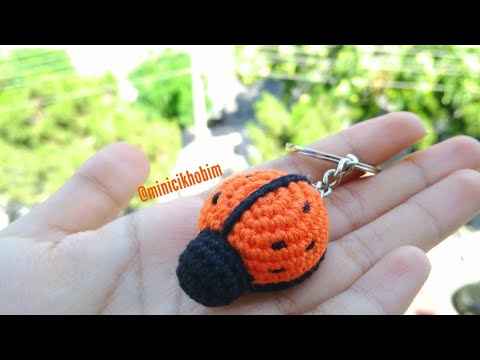 Amigurumi Uğurböceği Anahtarlık Yapımı | Broş Yapımı