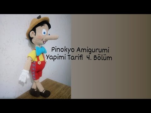 Amigurumi Pinokyo Yapımı Tarifi 4.Bölüm (Baş - Kafa Yapımı)