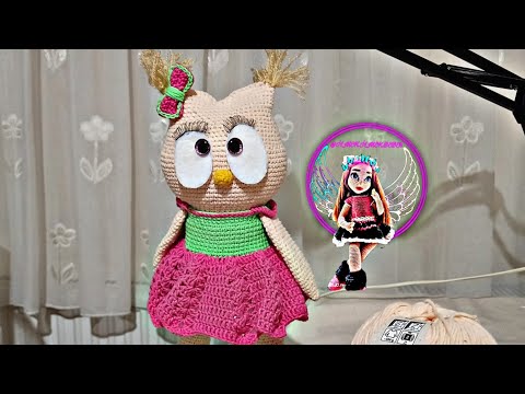 amigurumi baykuş kız cimcime (part1)