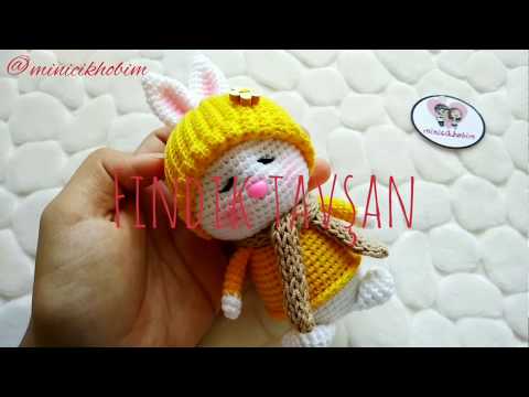 Amigurumi Fındık Tavşan Yapımı | Part 2 | Kulak, kol, ayak ve kuyruk yapılışı