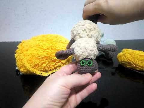 Çok Kolay Pufidik Amigurumi Kuzu Yapımı Tarifi Anlatımı 1 (Gövde Yapımı 1)