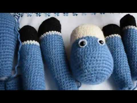 Amigurumi Sevimli Oturan Eşek Tarif - 5 KULAKLAR - KUYRUK