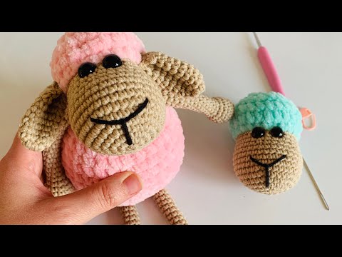 170# 1 saatte Amigurumi kuzu örüyoruz