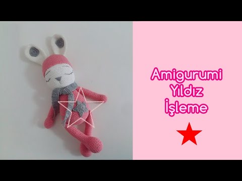 Amigurumi Yıldız Motif Yapımı