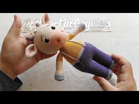 Amigurumi İnek(Carlos) Yapımı 2.Bölüm