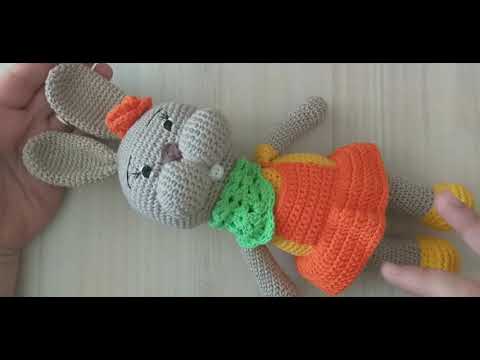 amigurumi tombiş tavşan 1. bölüm