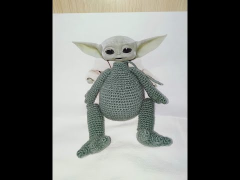 Amigurumi Yoda Bebek Örüyoruz 3. Bölüm // Amigurumi Yoda Baby We Knit Episode 3