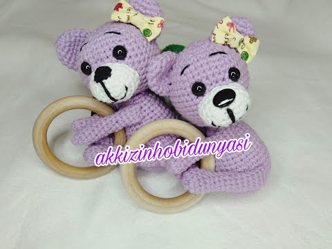 Kolay Ayıcık Çıngırak Yapımı 2. bölüm // Easy Teddy Bear Rattle Making Part 2