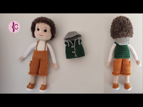 AMİGURUMİ ERKEK BEBEK YAPIMI (CROCHET BOY TUTORIAL) 1. BÖLÜM