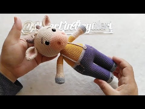 Amigurumi İnek (Carlos)Yapımı 1. Bölüm